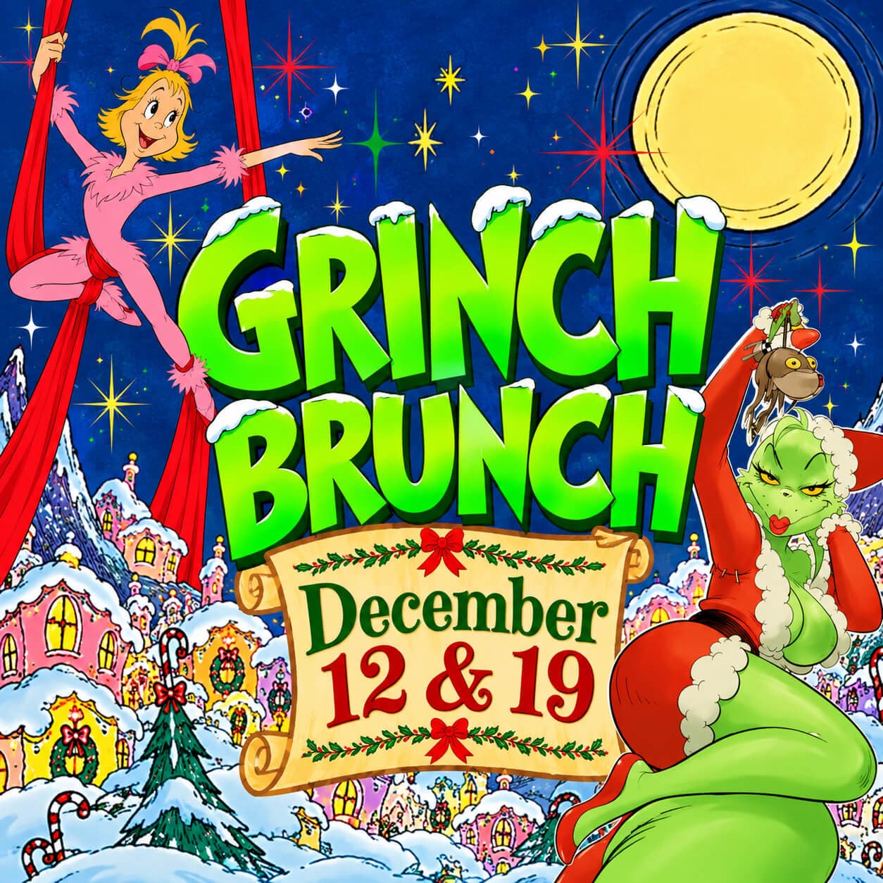 GRINCH BRUNCH: A Mischievous Holiday Drag Experience