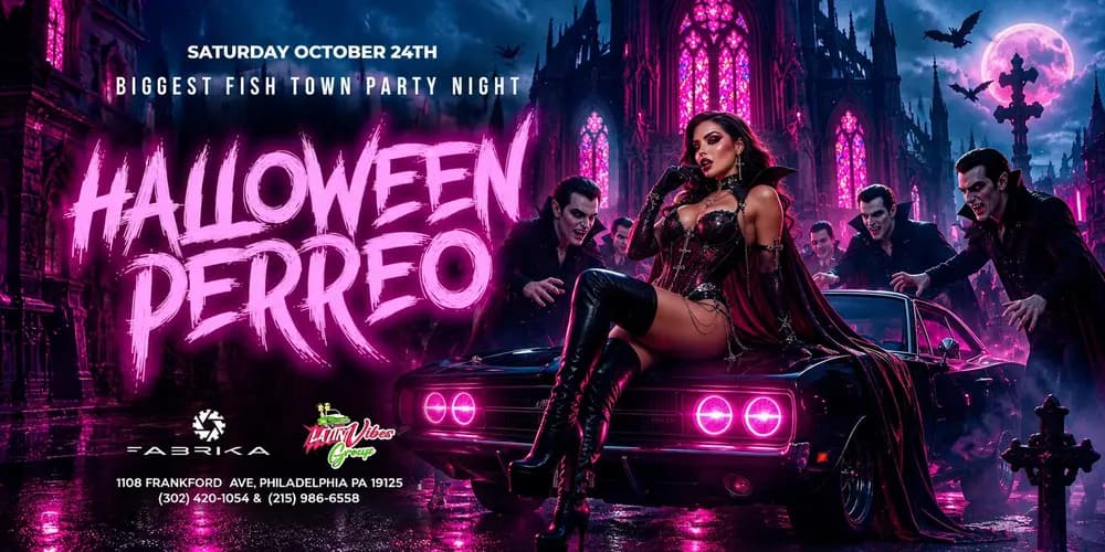 Halloween Perreo: Reggaeton & Latin Nightlife at Fabrika Philly