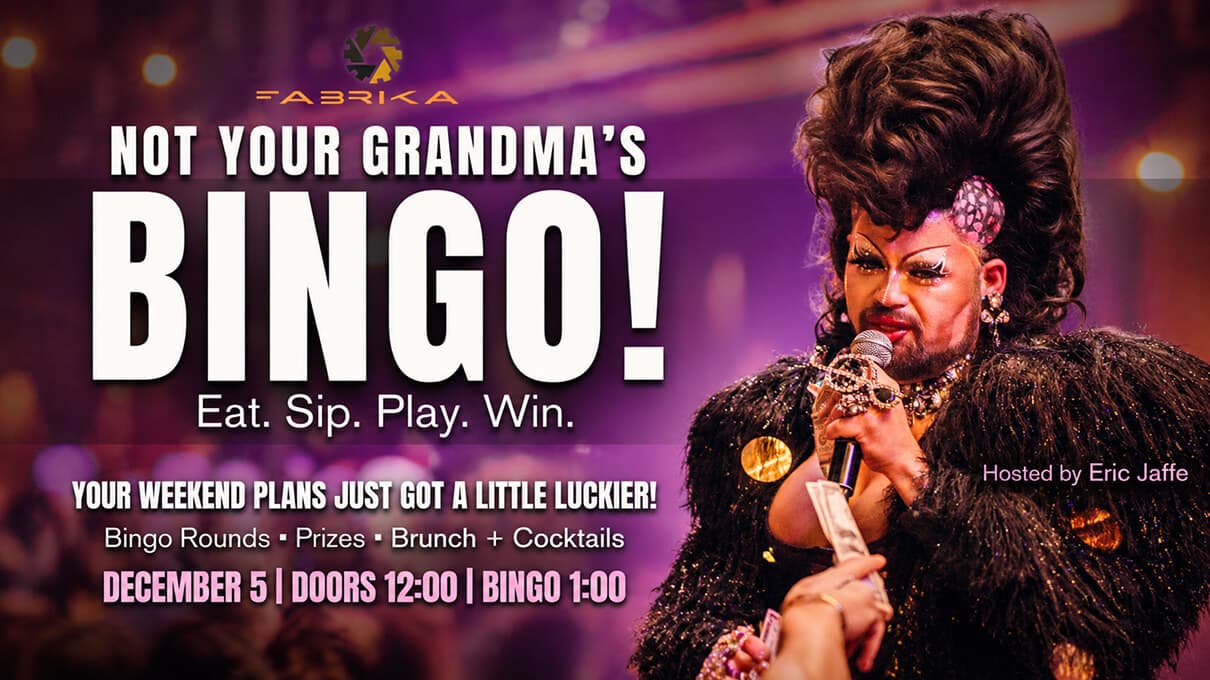 BINGO & BRUNCH: Eat, Sip, Play & Win at Fabrika Philly